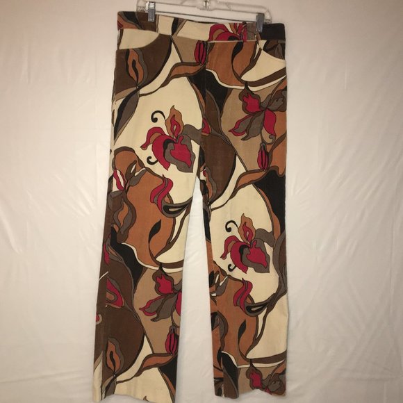 FL Malik Pants - FL Malik Floral Pants Tiny Corduroy Size 12